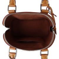 Louis Vuitton Alma BB Epi with Embroidered Strap Whole Interior