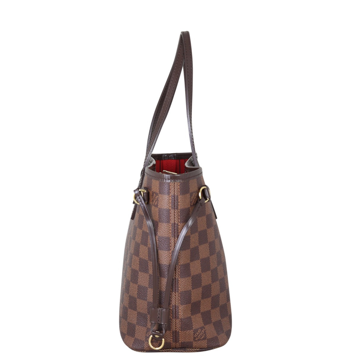 Louis Vuitton Neverfull PM Damier Ebene Side