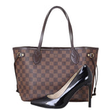 Louis Vuitton Neverfull PM Damier Ebene Shoe