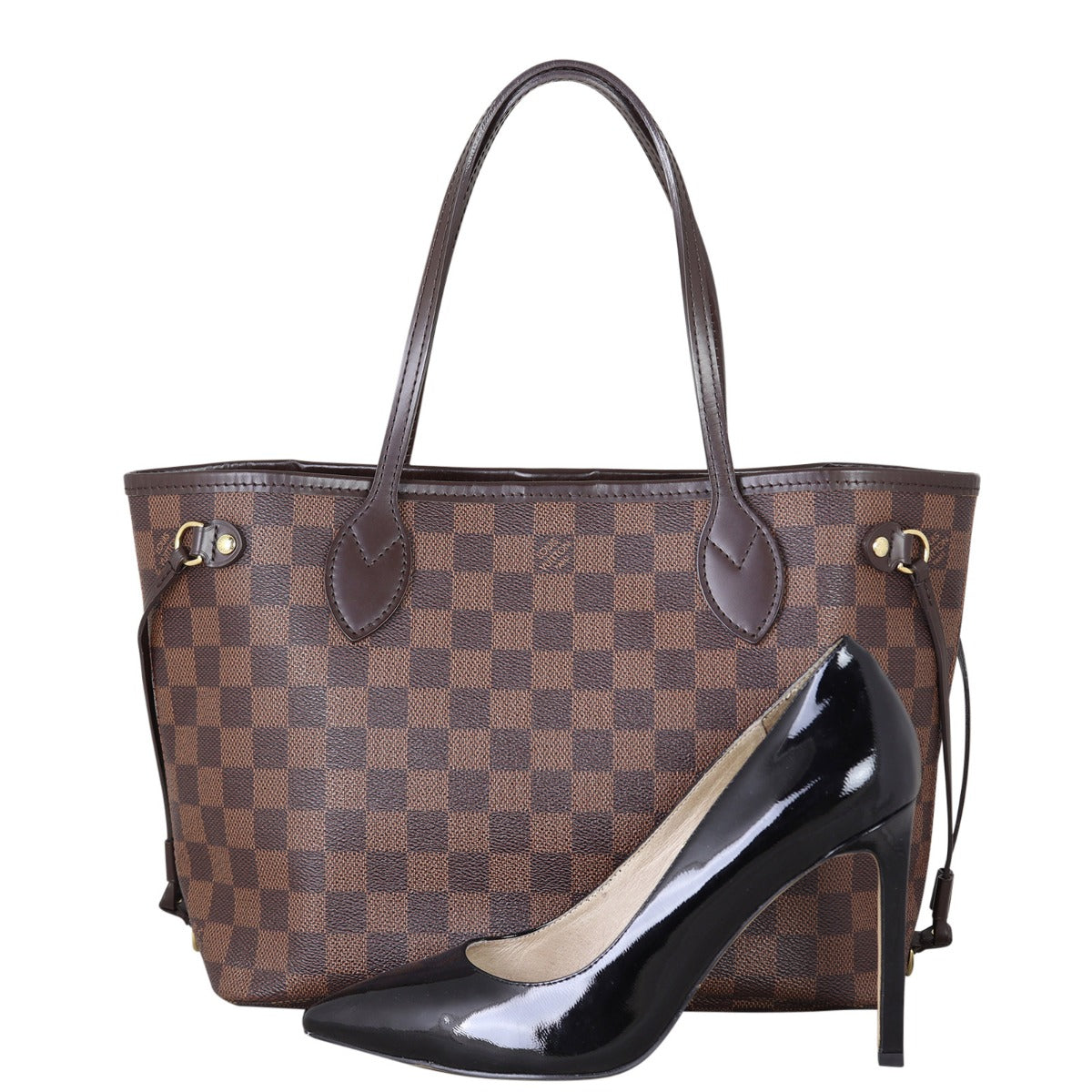 Louis Vuitton Neverfull PM Damier Ebene Shoe