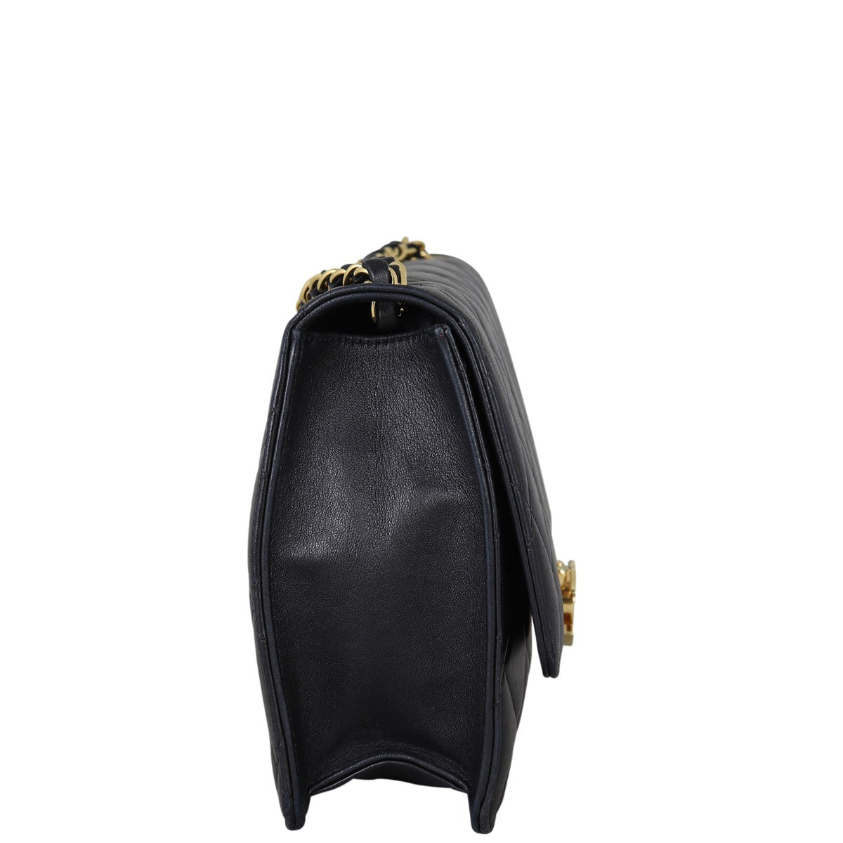  Chanel CC Golden Class Flap Bag Large Side