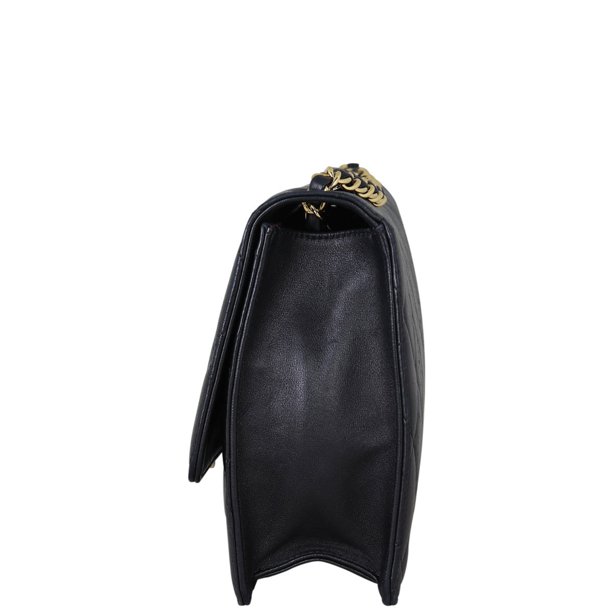  Chanel CC Golden Class Flap Bag Large Side