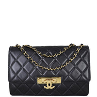  Chanel CC Golden Class Flap Bag Large Front With Chain