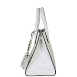 Prada Saffiano Cuir Monogram Small Bag Side