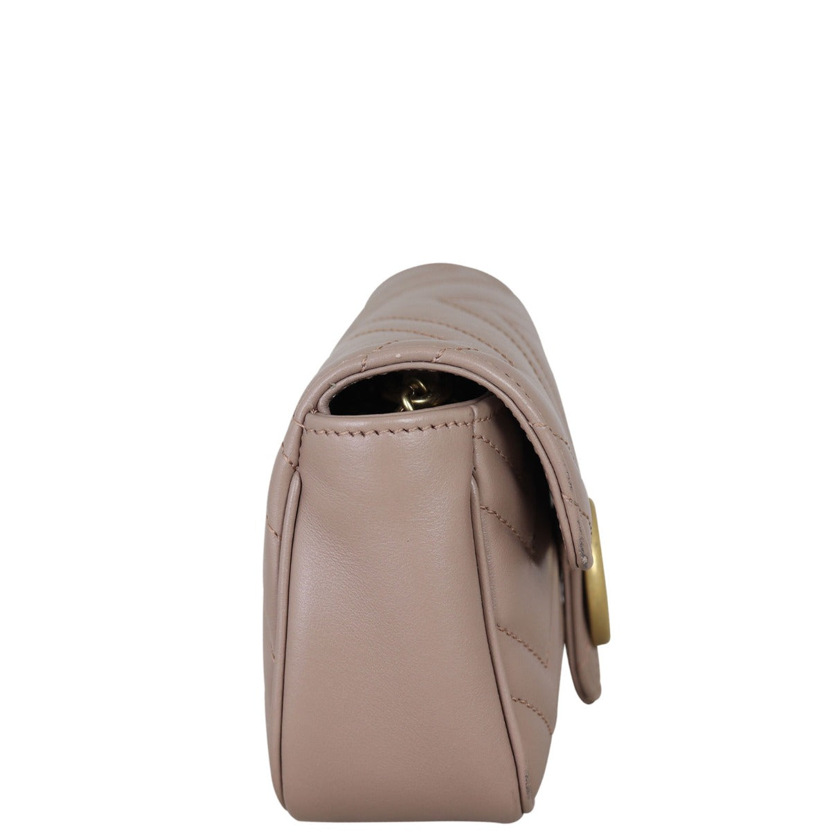 Gucci GG Marmont Super Mini Shoulder Bag Side