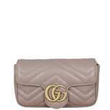 Gucci GG Marmont Super Mini Shoulder Bag Front