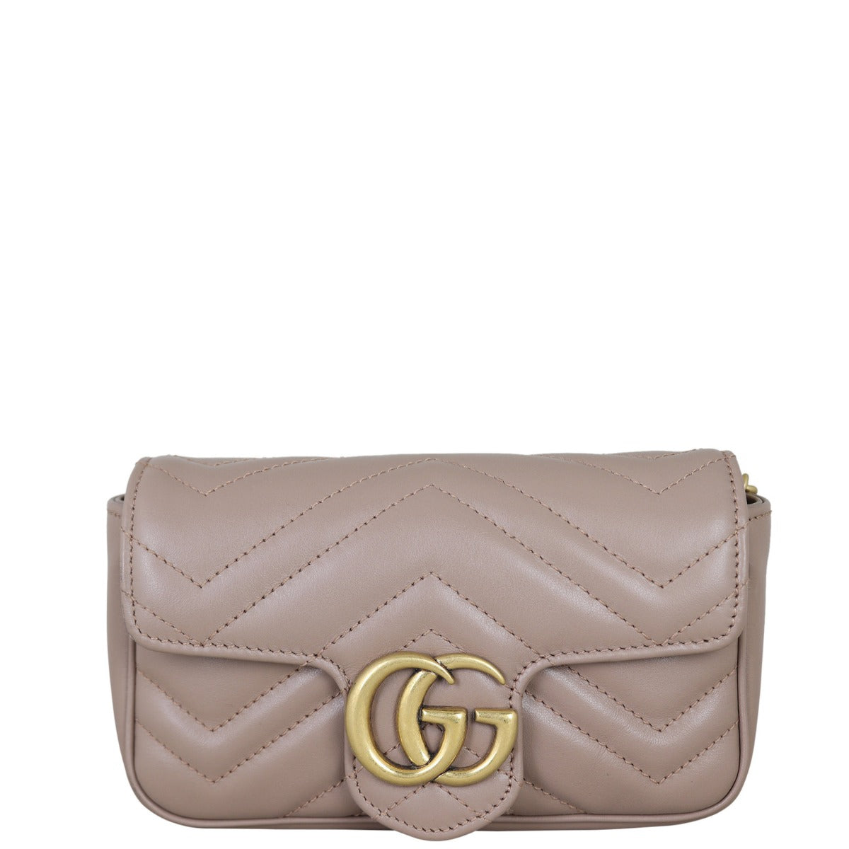 Gucci GG Marmont Super Mini Shoulder Bag Front
