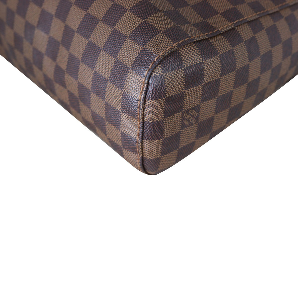 Louis Vuitton Portobello PM Damier Ebene Corner Close Up