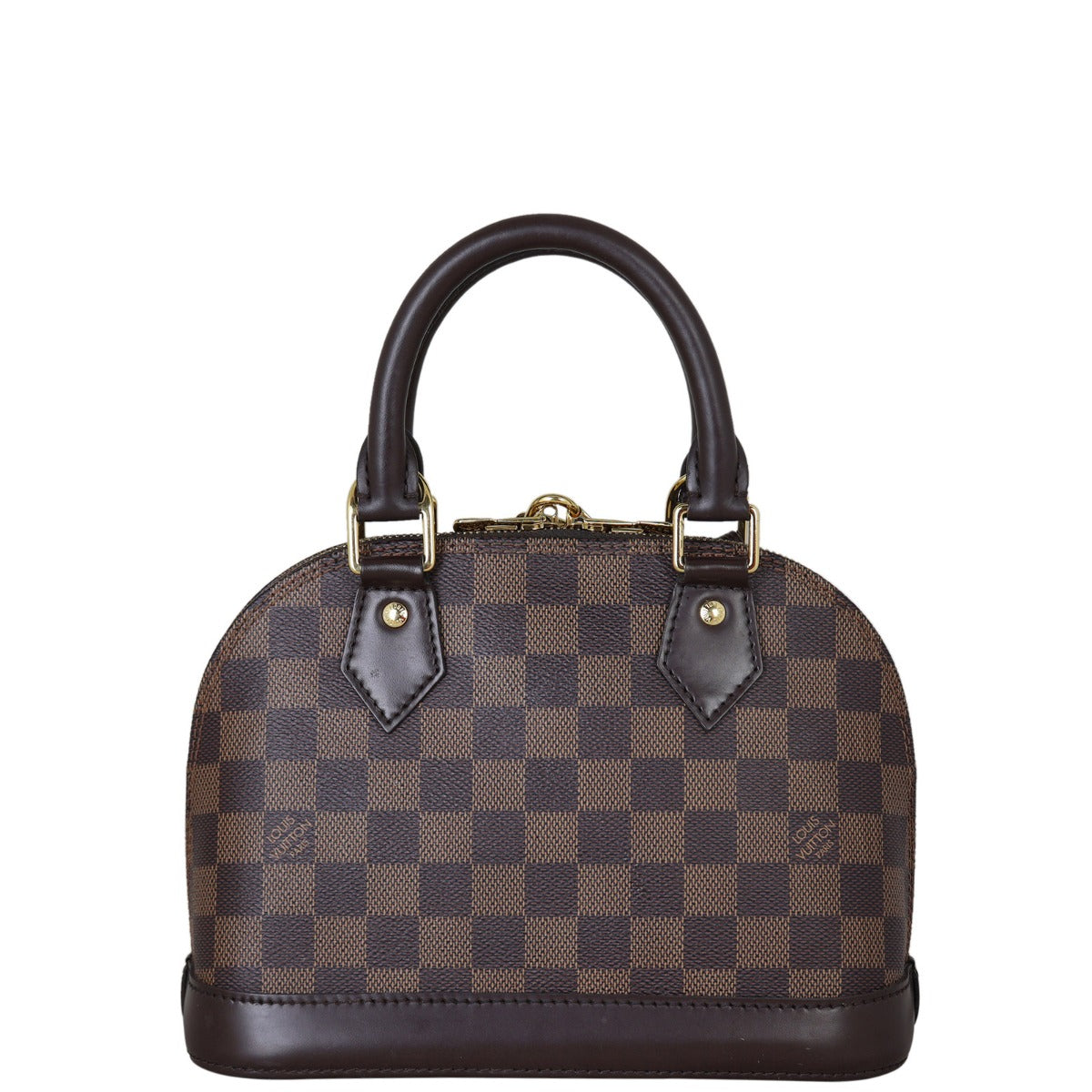 Louis Vuitton Alma BB Damier Ebene Back