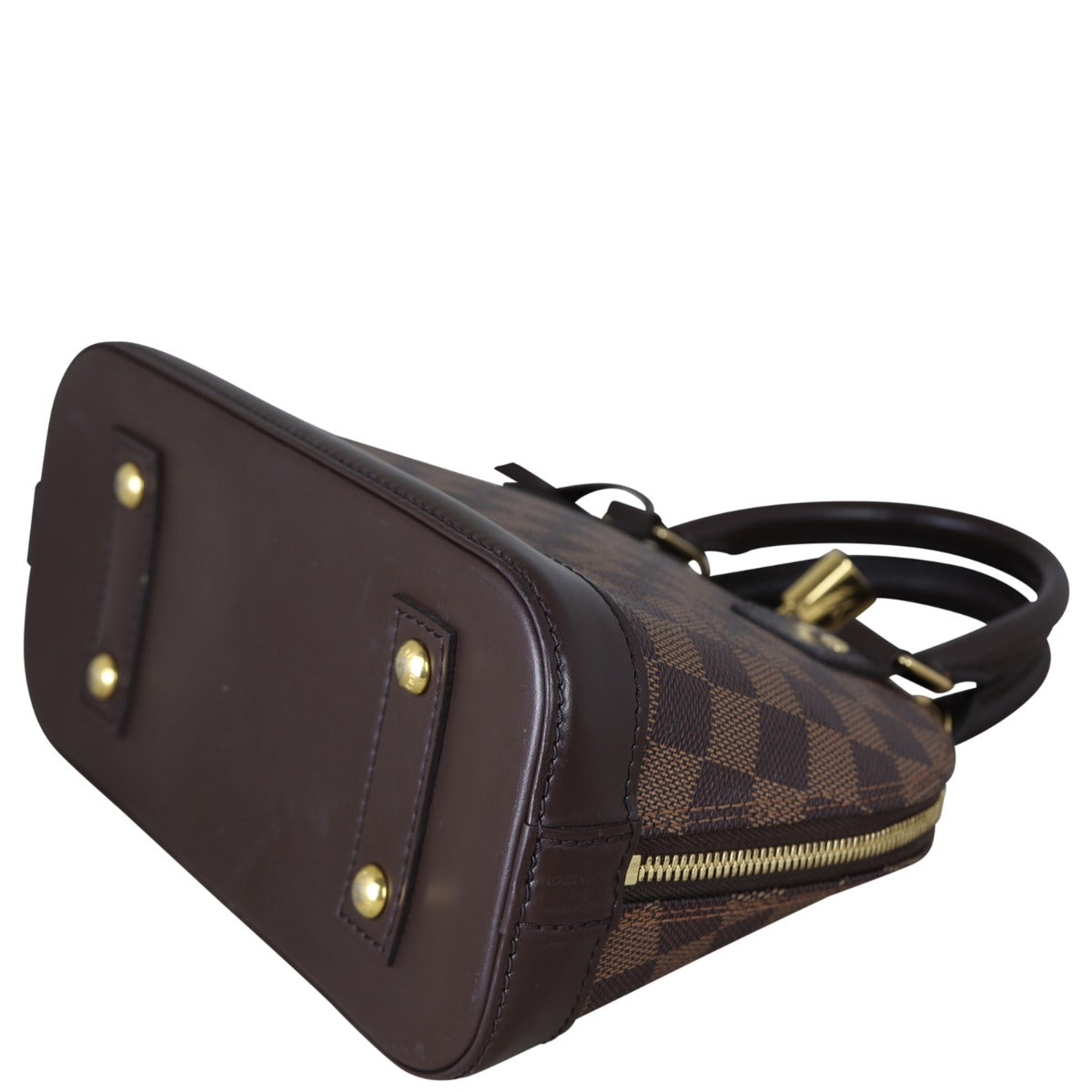 Louis Vuitton Alma BB Damier Ebene Corner Distance