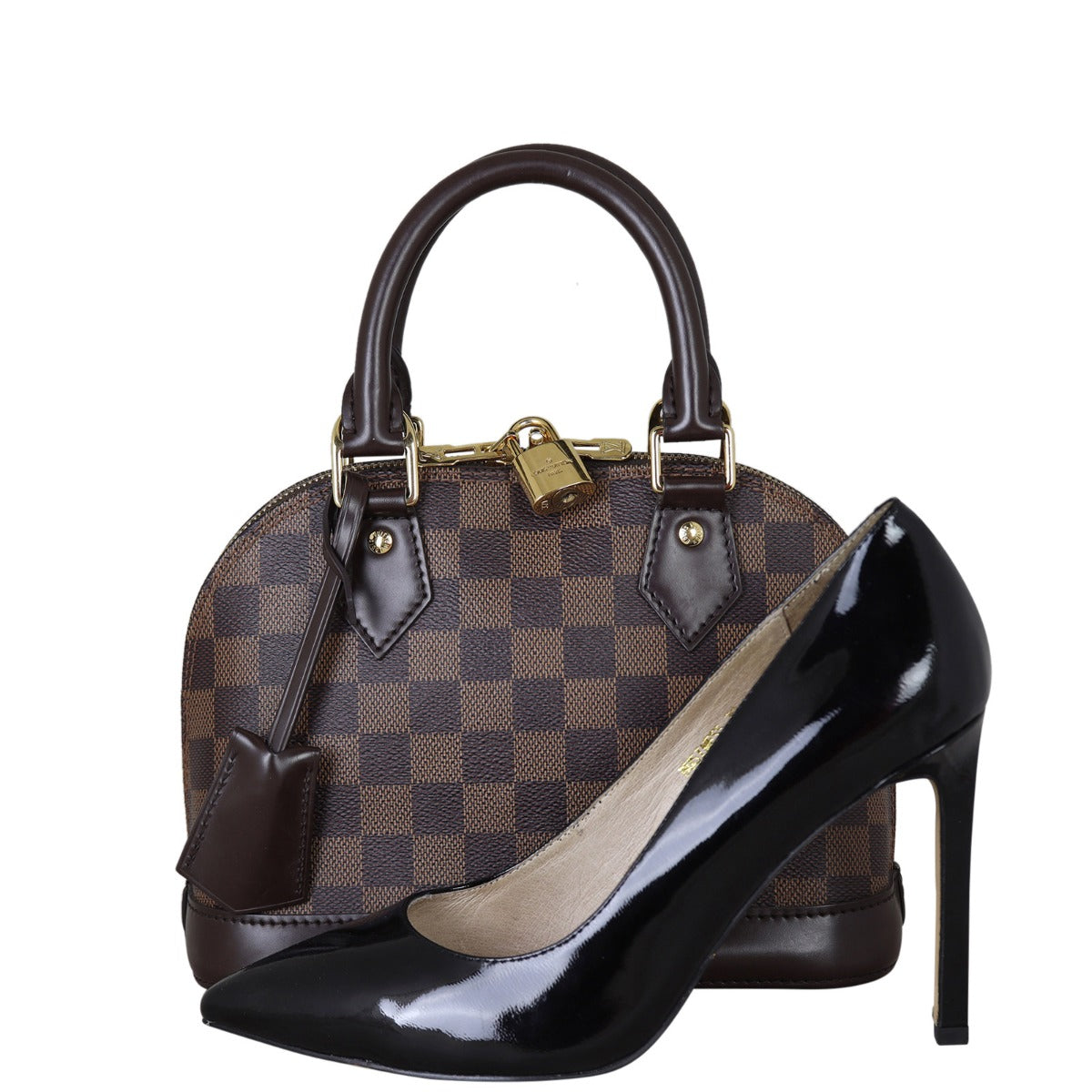 Louis Vuitton Alma BB Damier Ebene Shoe