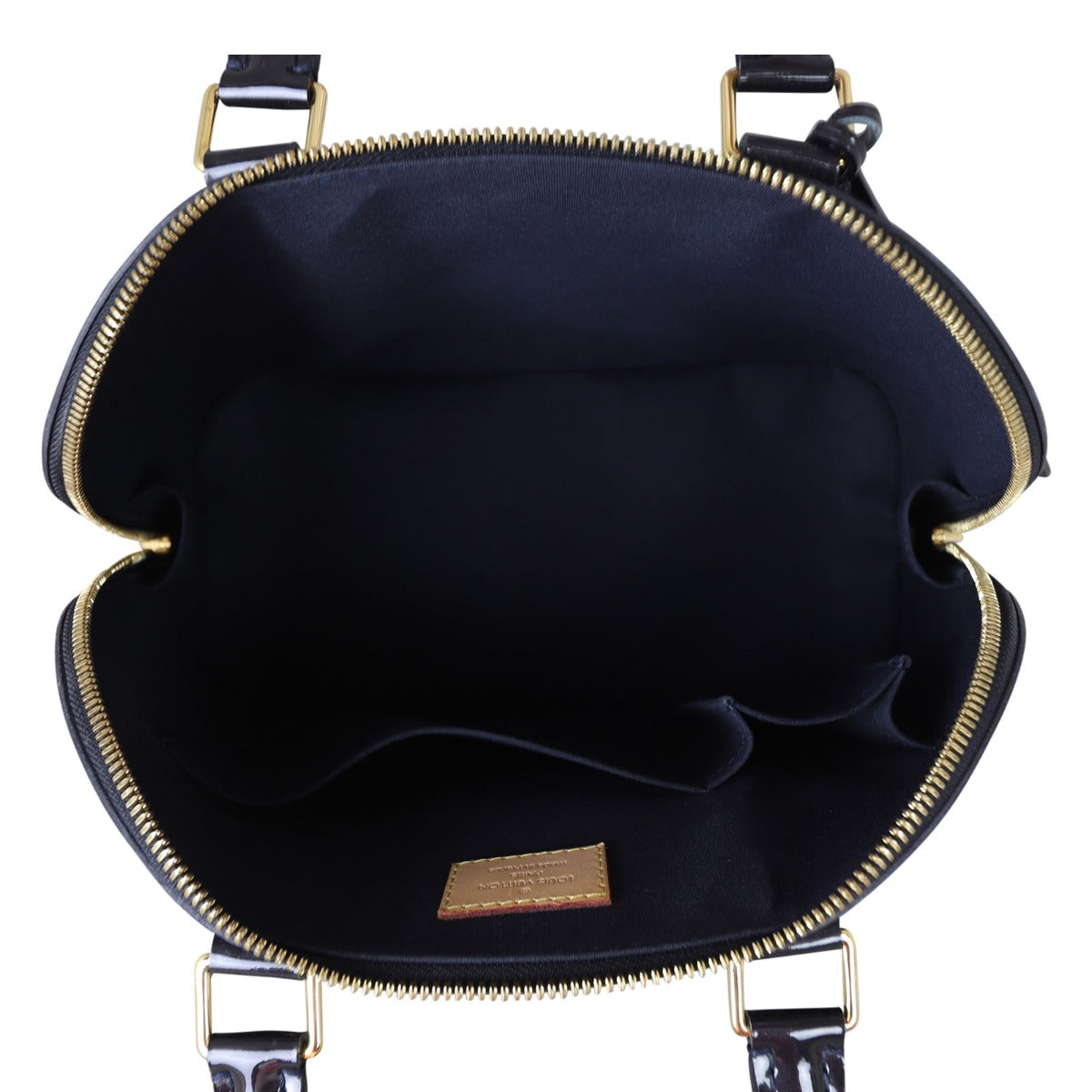 Louis Vuitton Alma PM Monogram Vernis Whole Interior