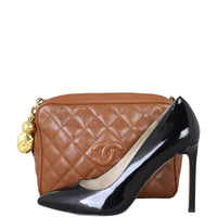 Chanel CC Quilted Camera Bag Shoe