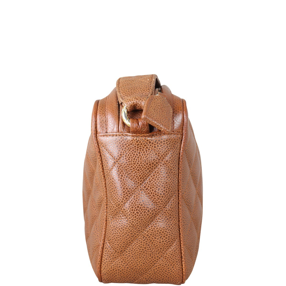 Chanel CC Quilted Camera Bag side