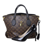 Louis Vuitton Flower Zipped Tote MM Monogram Shoe