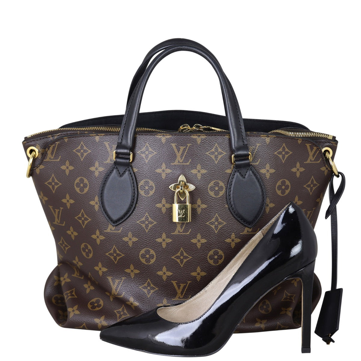 Louis Vuitton Flower Zipped Tote MM Monogram