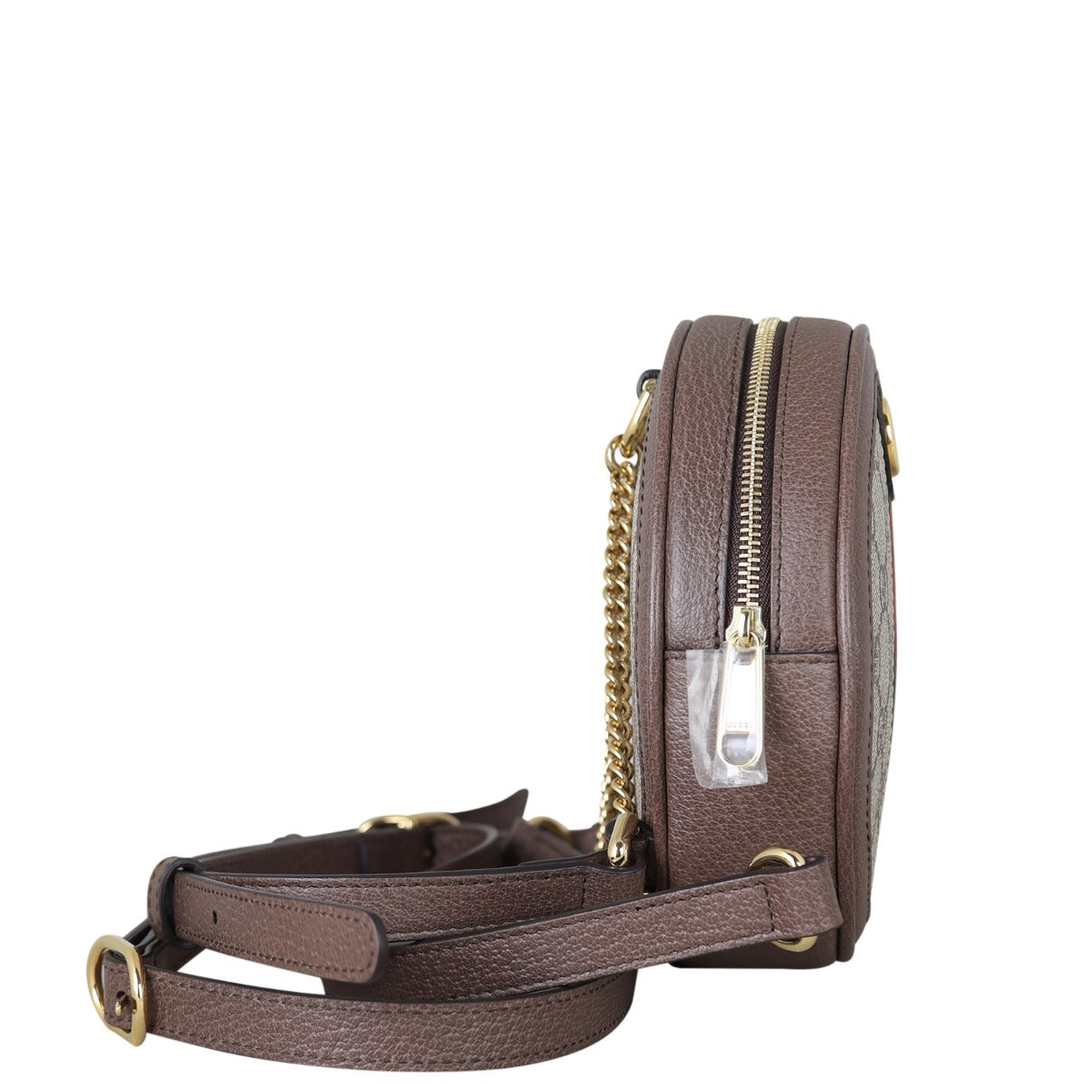Gucci GG Supreme Ophidia Round Backpack Mini Side