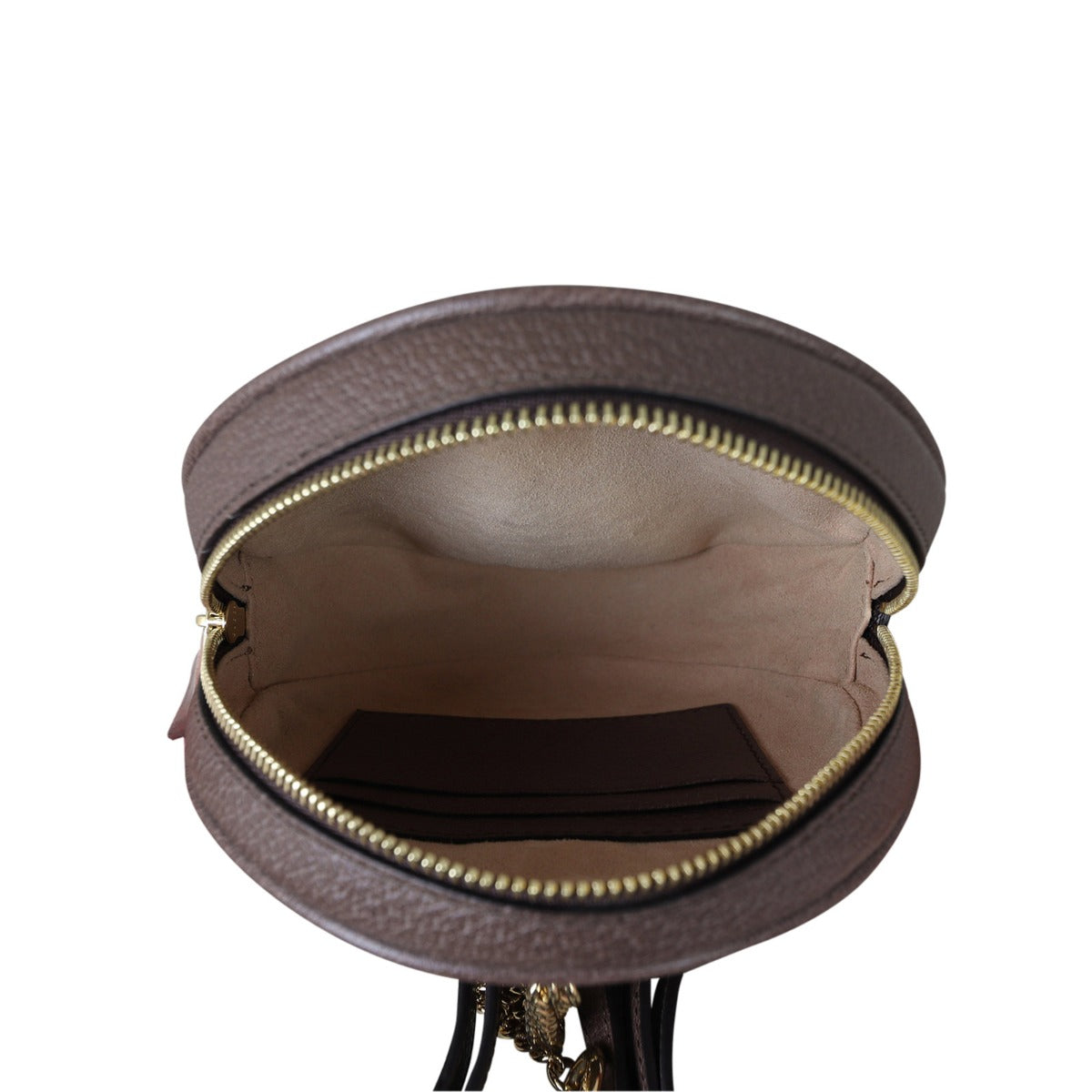 Gucci GG Supreme Ophidia Round Backpack Mini Whole Interior