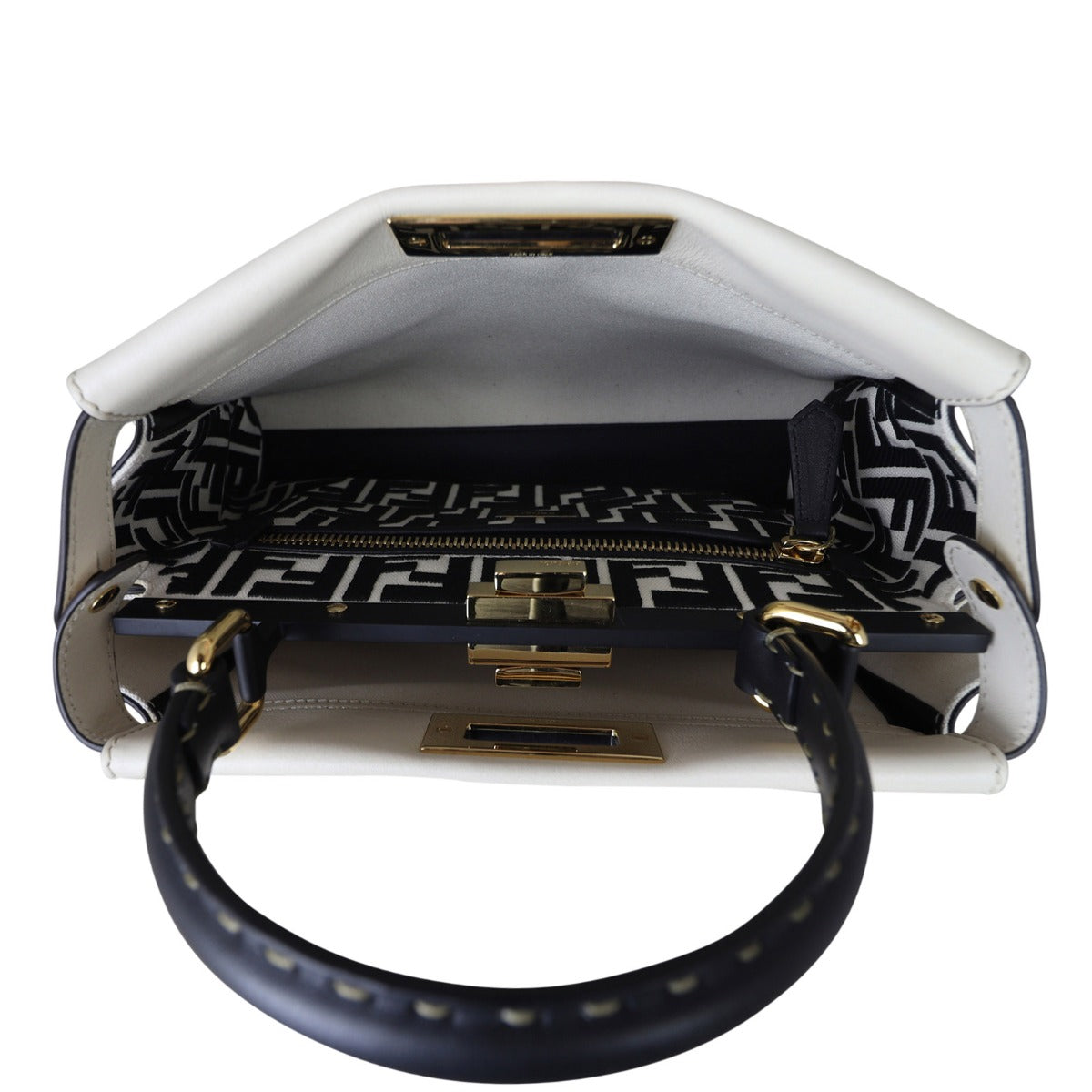 Fendi Peekaboo Medium Whole Interior
