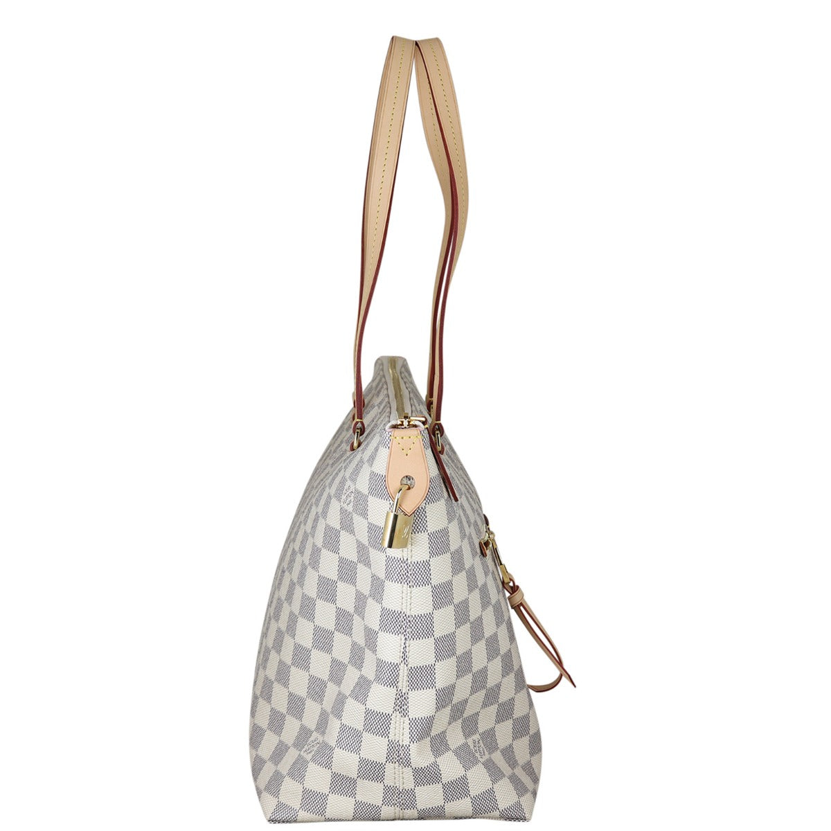 Louis Vuitton Iena MM Damier Azur Side