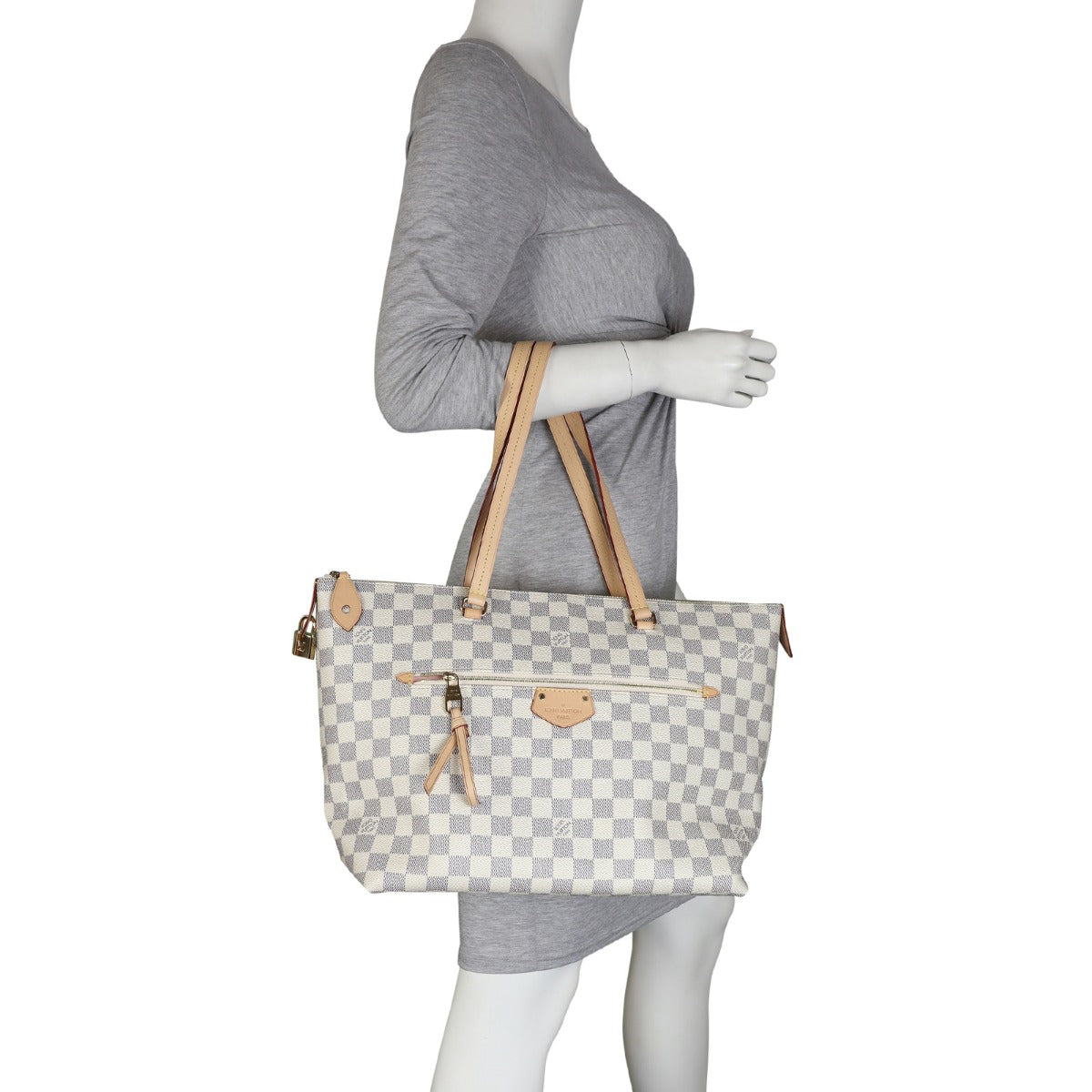 Louis Vuitton Iena MM Damier Azur Mannequin