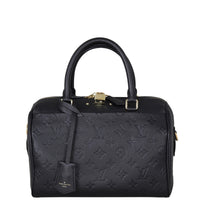 Louis Vuitton Speedy 25 Bandouliere Monogram Empreinte Front