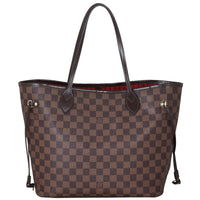Louis Vuitton Neverfull MM Damier Ebene Back