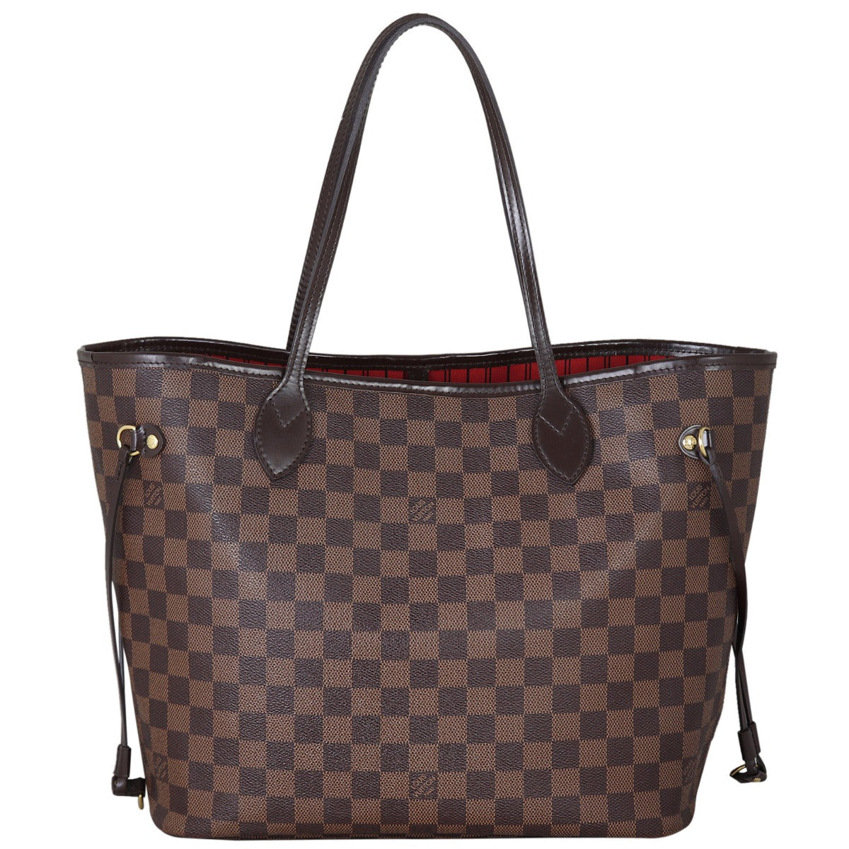 Louis Vuitton Neverfull MM Damier Ebene Back