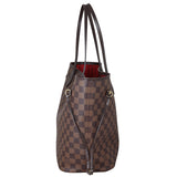 Louis Vuitton Neverfull MM Damier Ebene Side