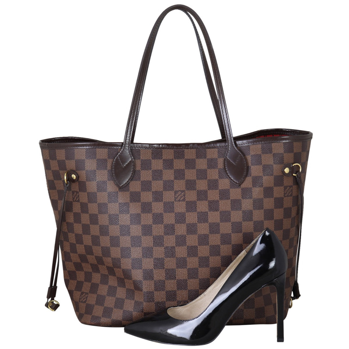 Louis Vuitton Neverfull MM Damier Ebene Shoe