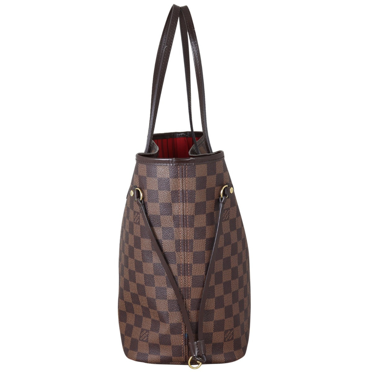 Louis Vuitton Neverfull MM Damier Ebene Side