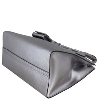 Prada Saffiano Cuir Monochrome Medium Bag Corner Distance