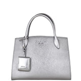 Prada Saffiano Cuir Monochrome Medium Bag Front