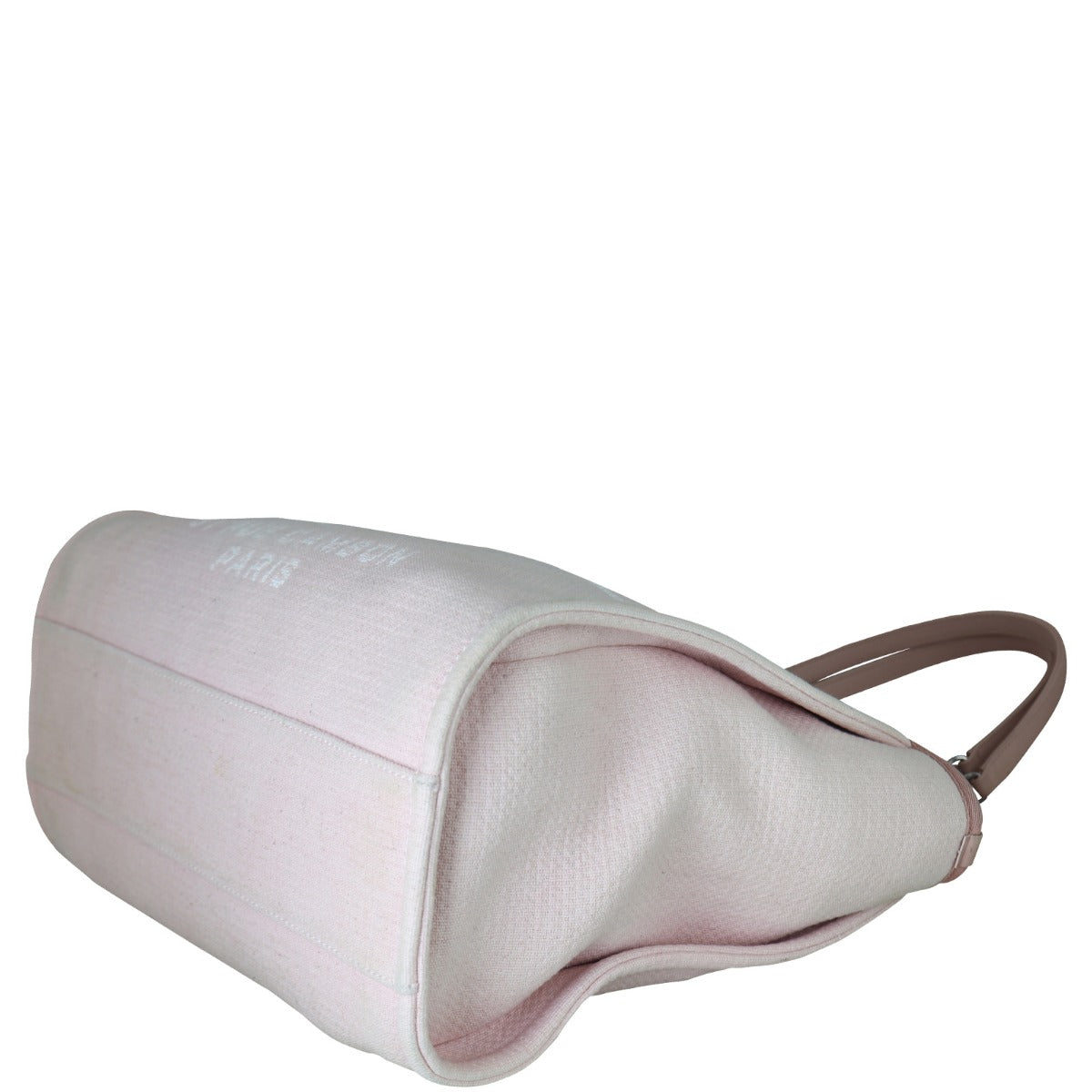 Chanel Deauville Small Tote Corner Distance