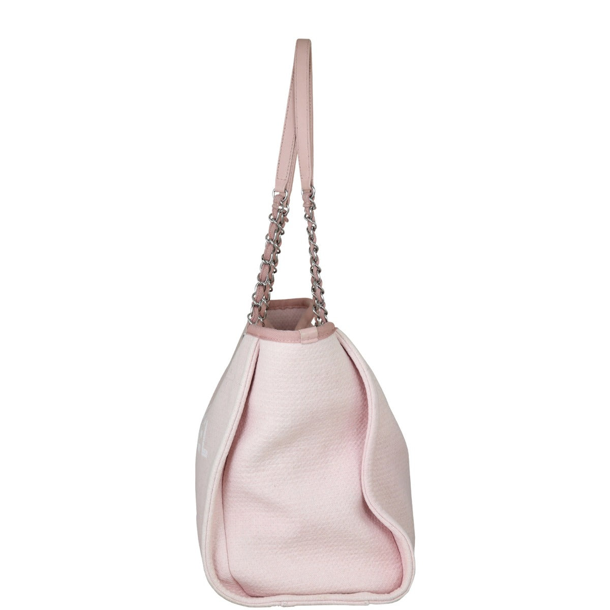 Chanel Deauville Small Tote Side