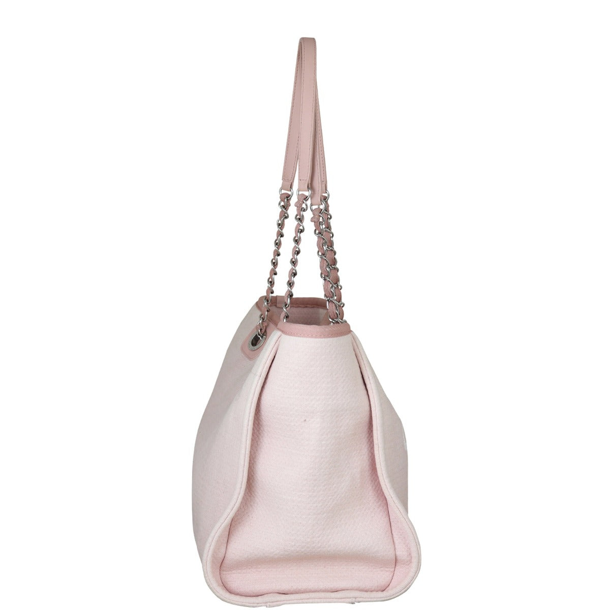 Chanel Deauville Small Tote Side