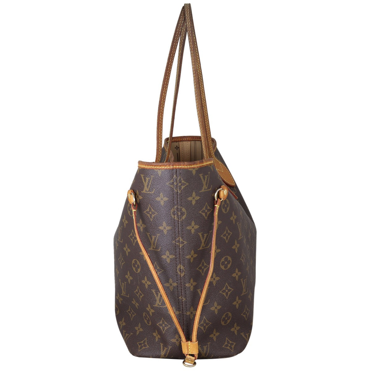 Louis Vuitton Neverfull MM Monogram Side