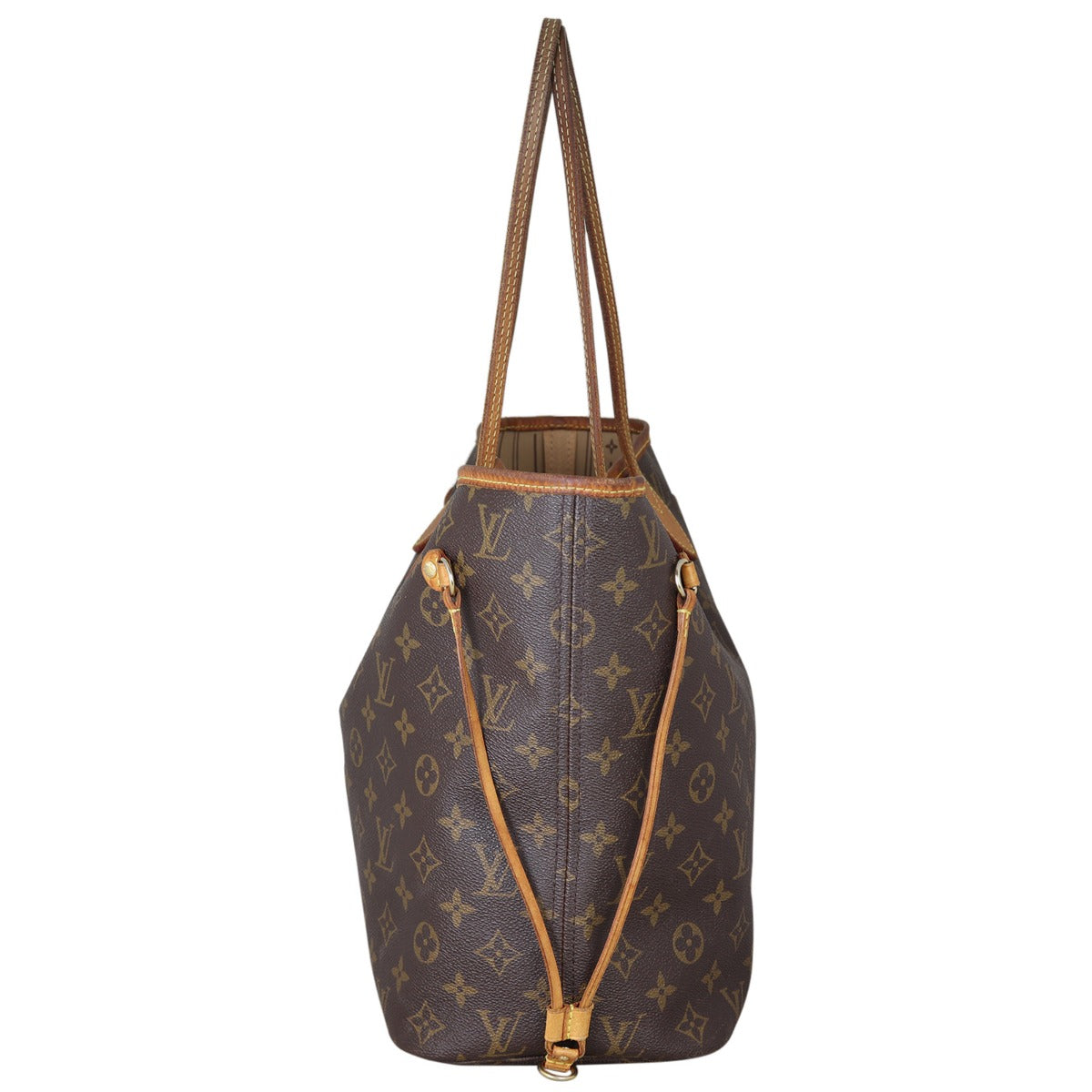 Louis Vuitton Neverfull MM Monogram Side