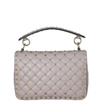 Valentino Rockstud Spike Medium Shoulder Bag Back