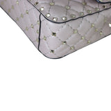 Valentino Rockstud Spike Medium Shoulder Bag Corner Close Up