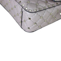 Valentino Rockstud Spike Medium Shoulder Bag Corner Close Up