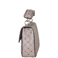 Valentino Rockstud Spike Medium Shoulder Bag Side