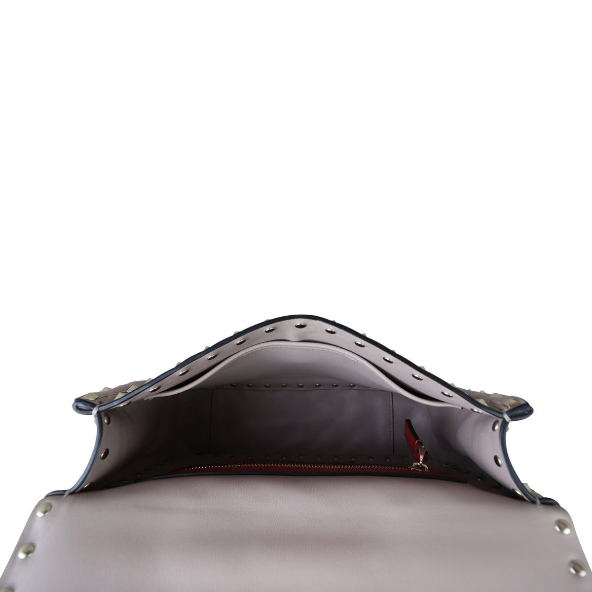 Valentino Rockstud Spike Medium Shoulder Bag Whole Interior