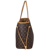 Louis Vuitton Neverfull MM Monogram Side