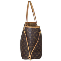 Louis Vuitton Neverfull MM Monogram Side