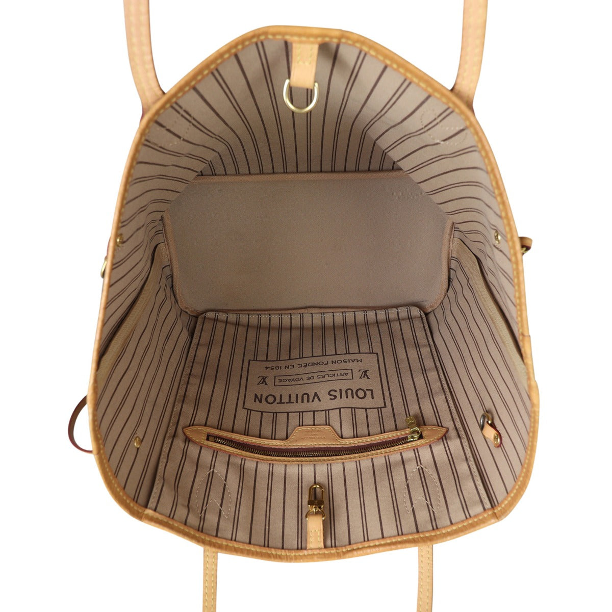 Louis Vuitton Neverfull MM Monogram Whole Interior