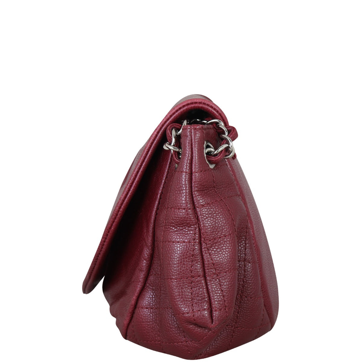 Chanel Timeless Half Moon Flap Bag Side