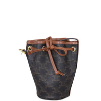 Celine Triomphe Bucket Bag Small Front