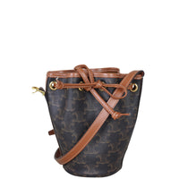Celine Triomphe Bucket Bag Small Front with Strap