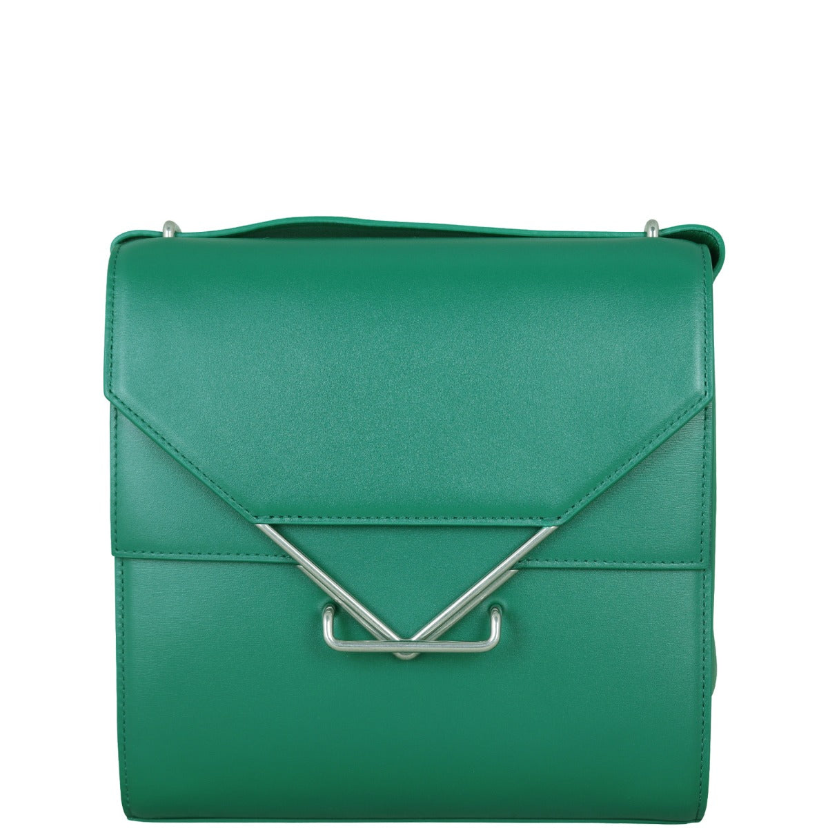 Bottega Veneta The Clip Flap Shoulder Bag Front